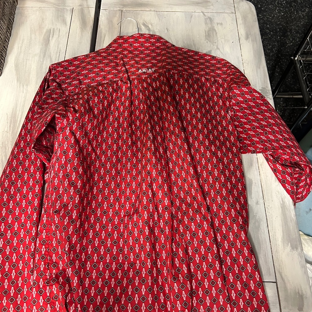 Western long sleeve ARIAT shirt medium